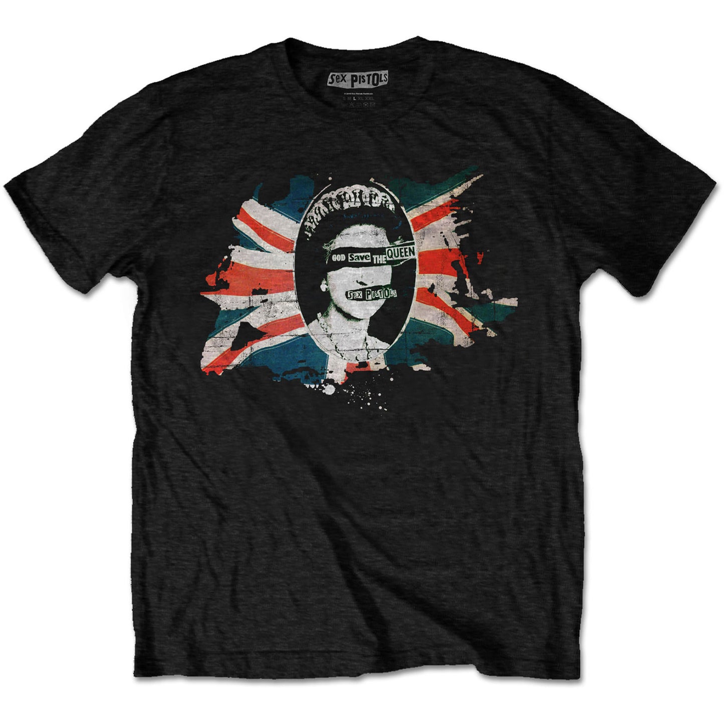 Sex Pistols God Save The Queen T-shirt Front