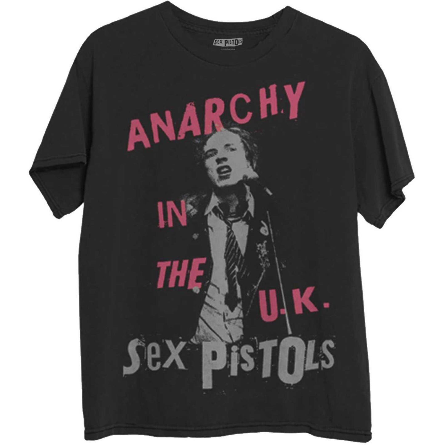 Sex Pistols Anarchy In The Uk T-shirt Front