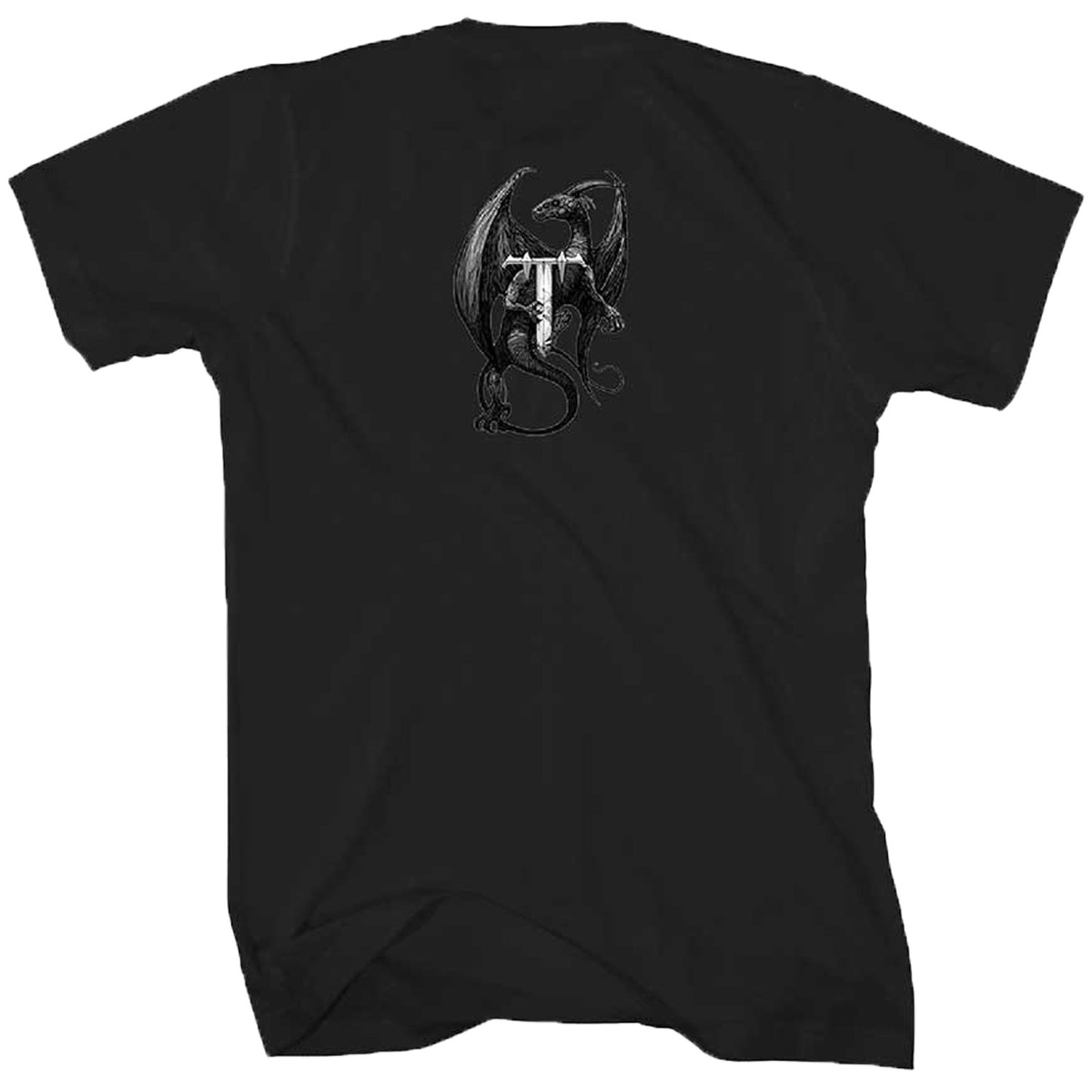 Trivium Perched Dragon T-shirt Back