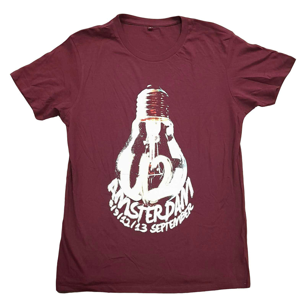 U2 Amsterdam Event 2015 T-shirt Front