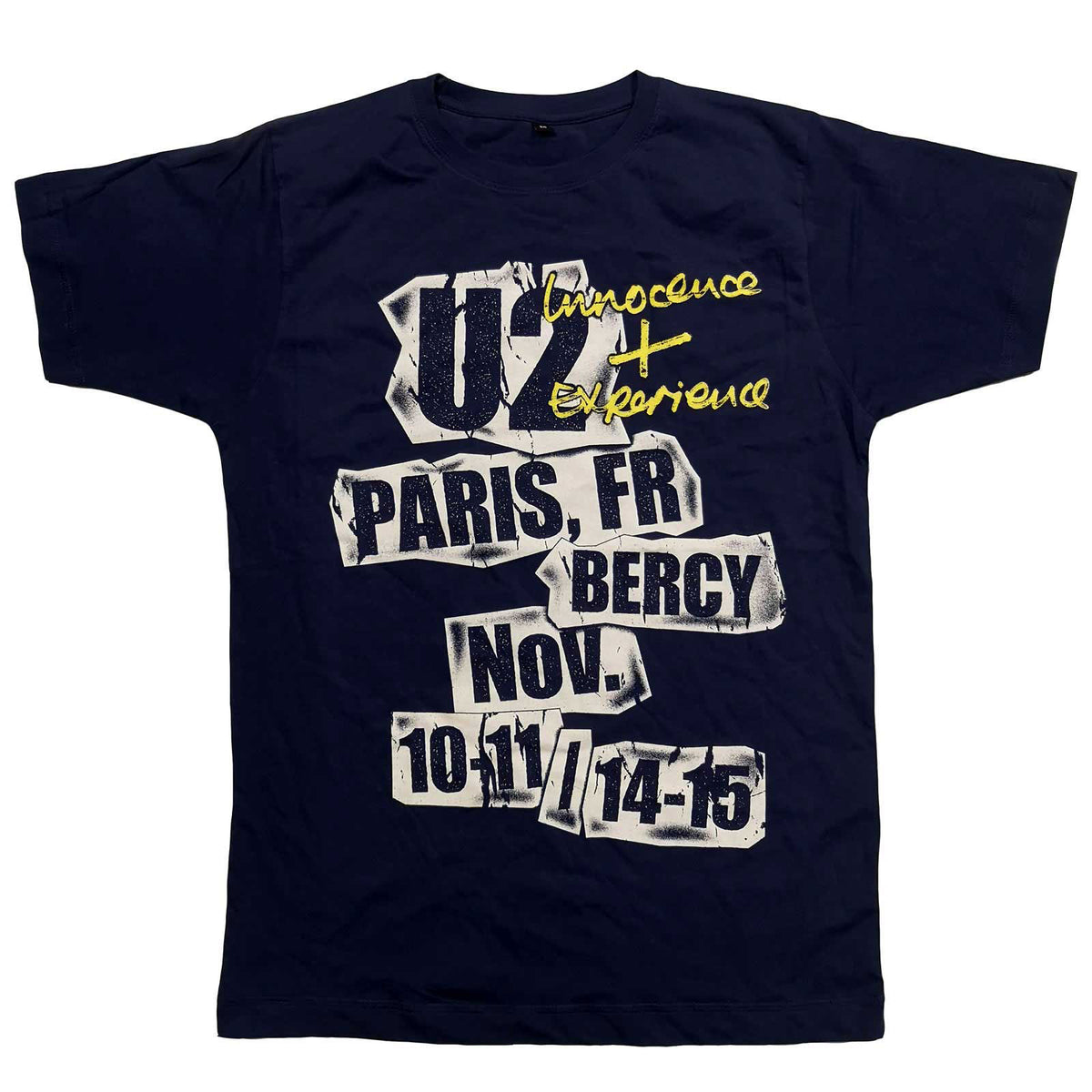 U2 I+e Paris Event 2018 T-shirt Front