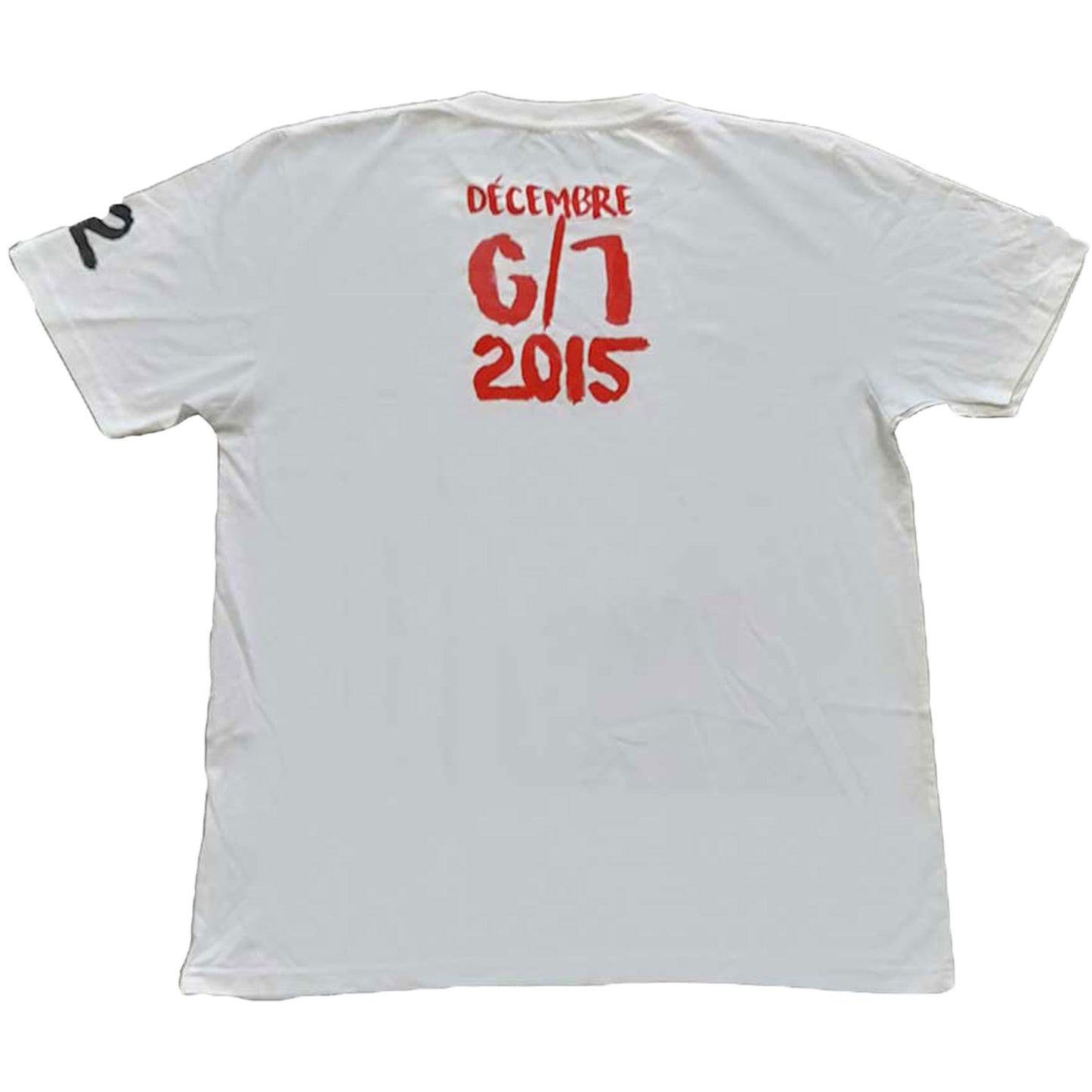 U2 Paris 2015 Nous N'avons Pas Peur T-shirt