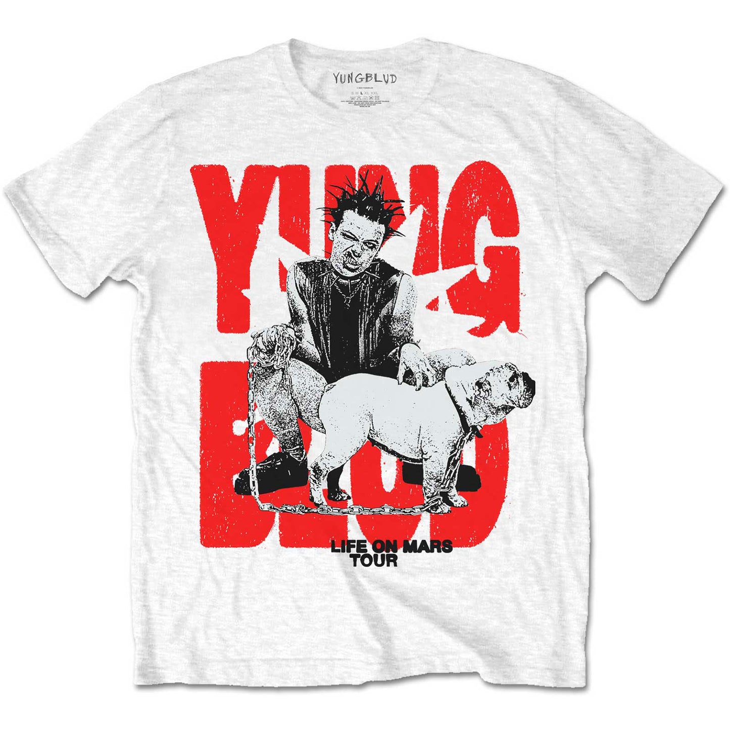 Yungblud Life On Mars Tour T-shirt Front