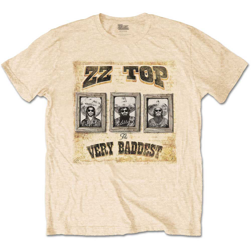 ZZ Top Very Baddest T-shirt Front