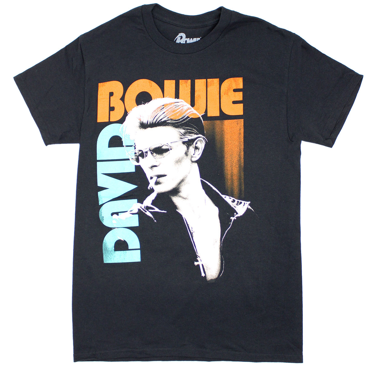 David Bowie Sunglasses Photo T-shirt Front