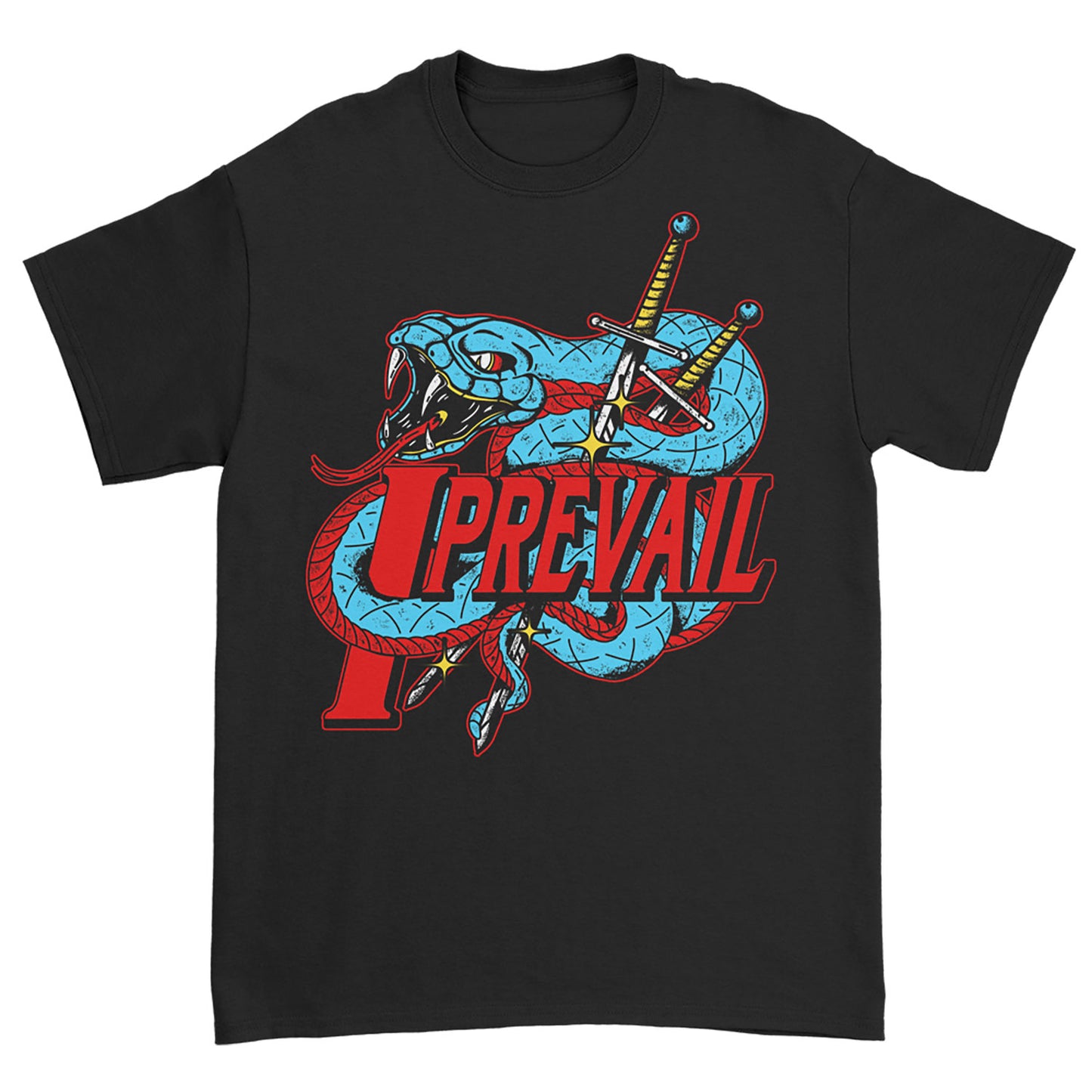 I Prevail Snake Sword T-shirt Front