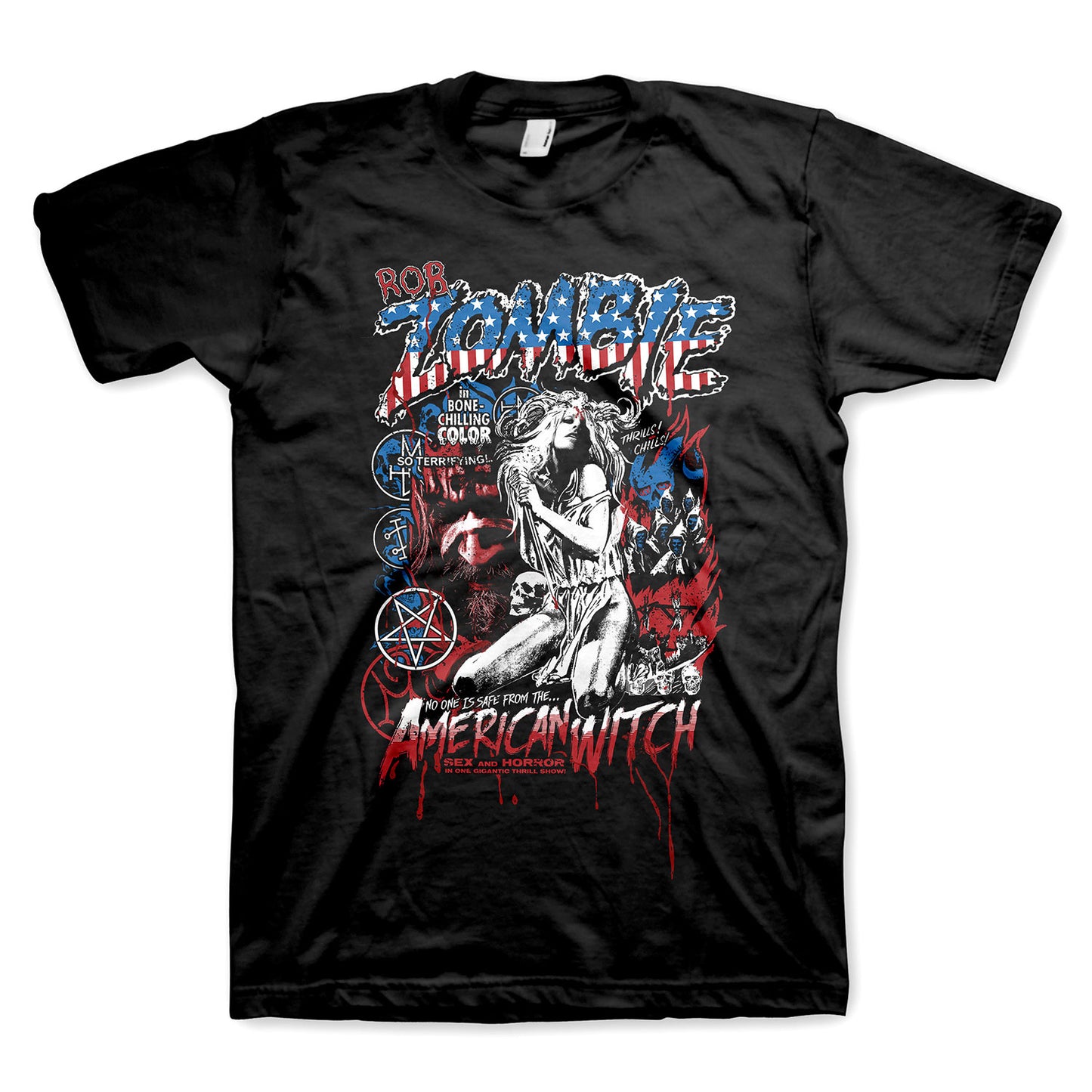 Rob Zombie American Witch T-shirt Front