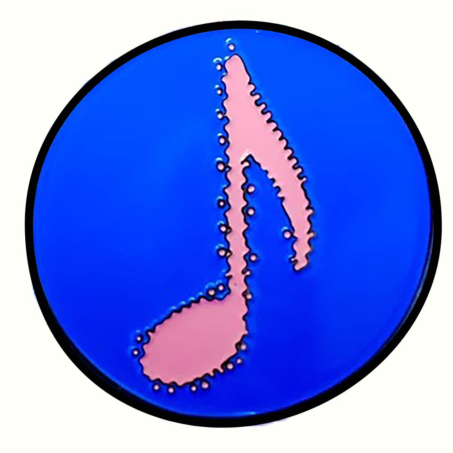 King Crimson Beat Enamel Pin Pewter Pin Badge