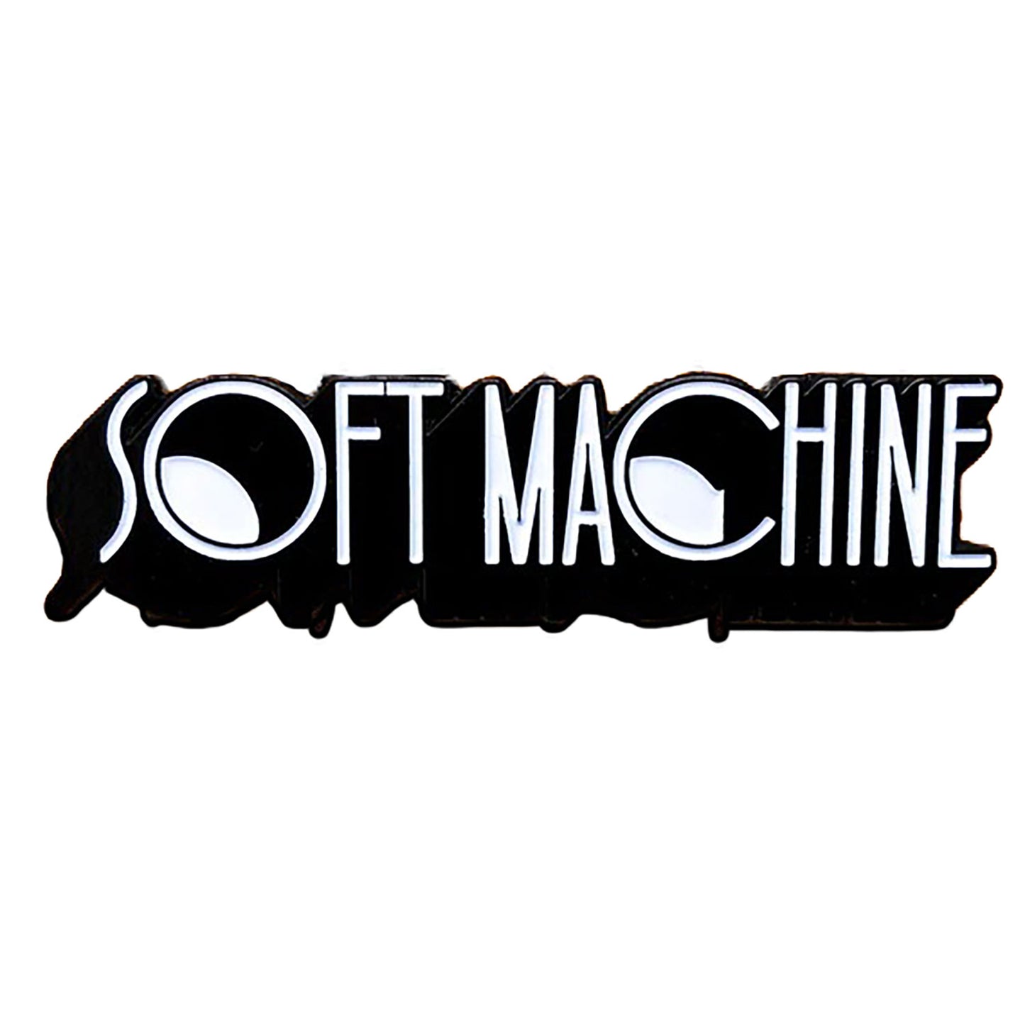 Soft Machine Enamel Pin Pewter Pin Badge