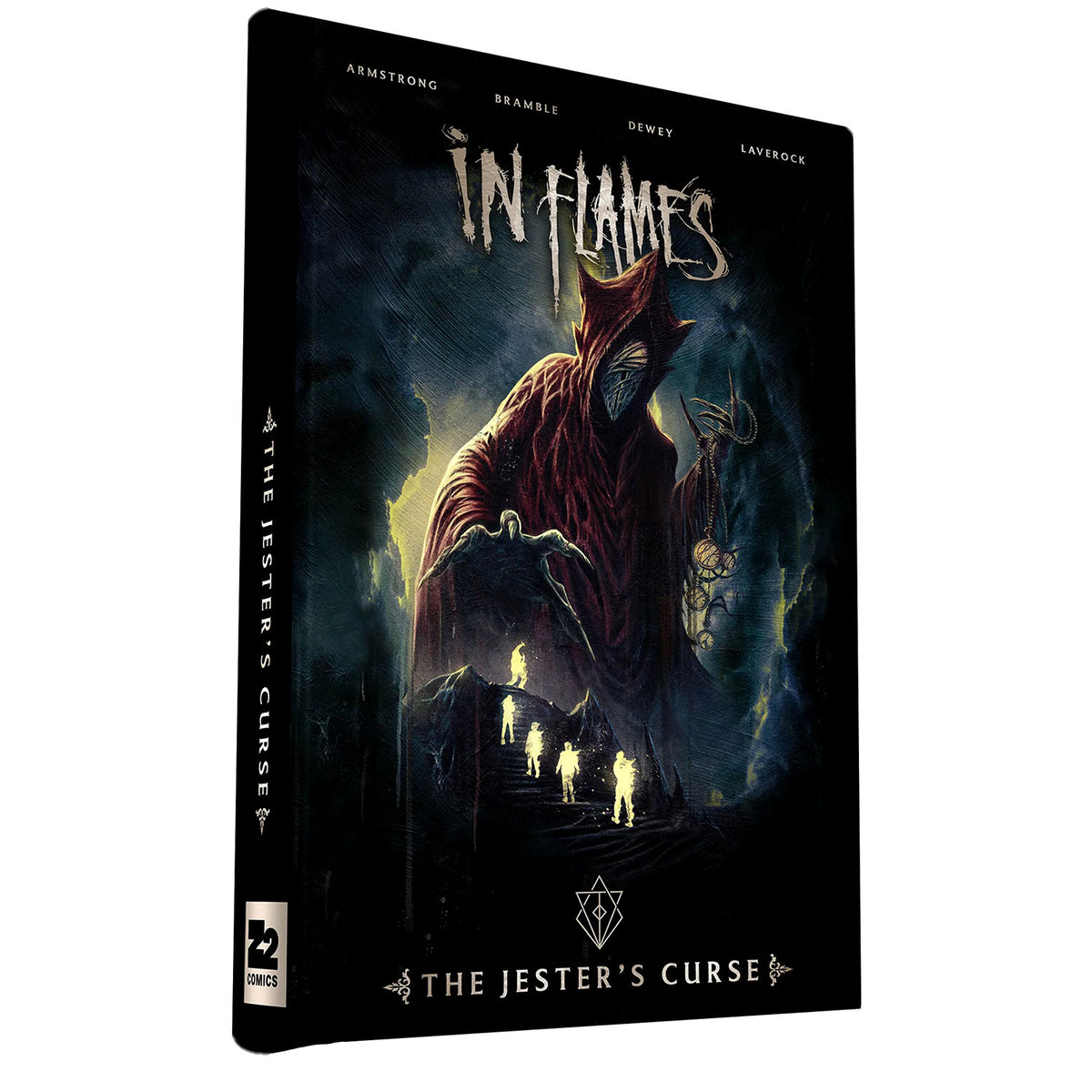 In Flames Presents: The Jester's Curse Graphic Novel Comic Book Back