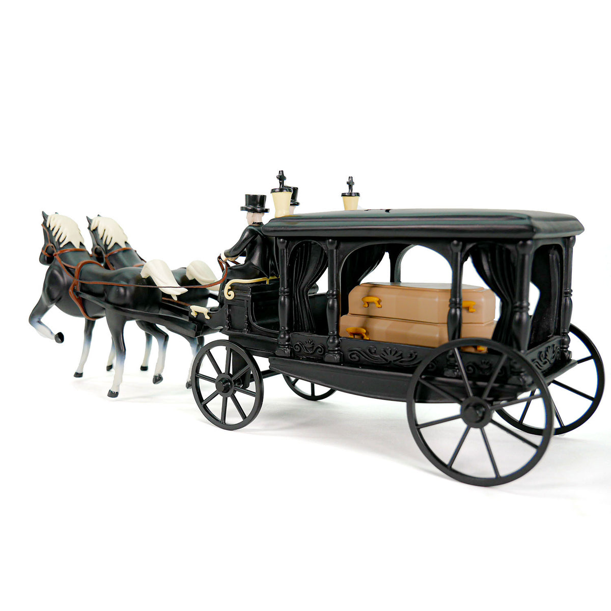 King Diamond KING DIAMOND "Abigail" 18th Century Toy Hearse (Limited Edition) Sculpture Back