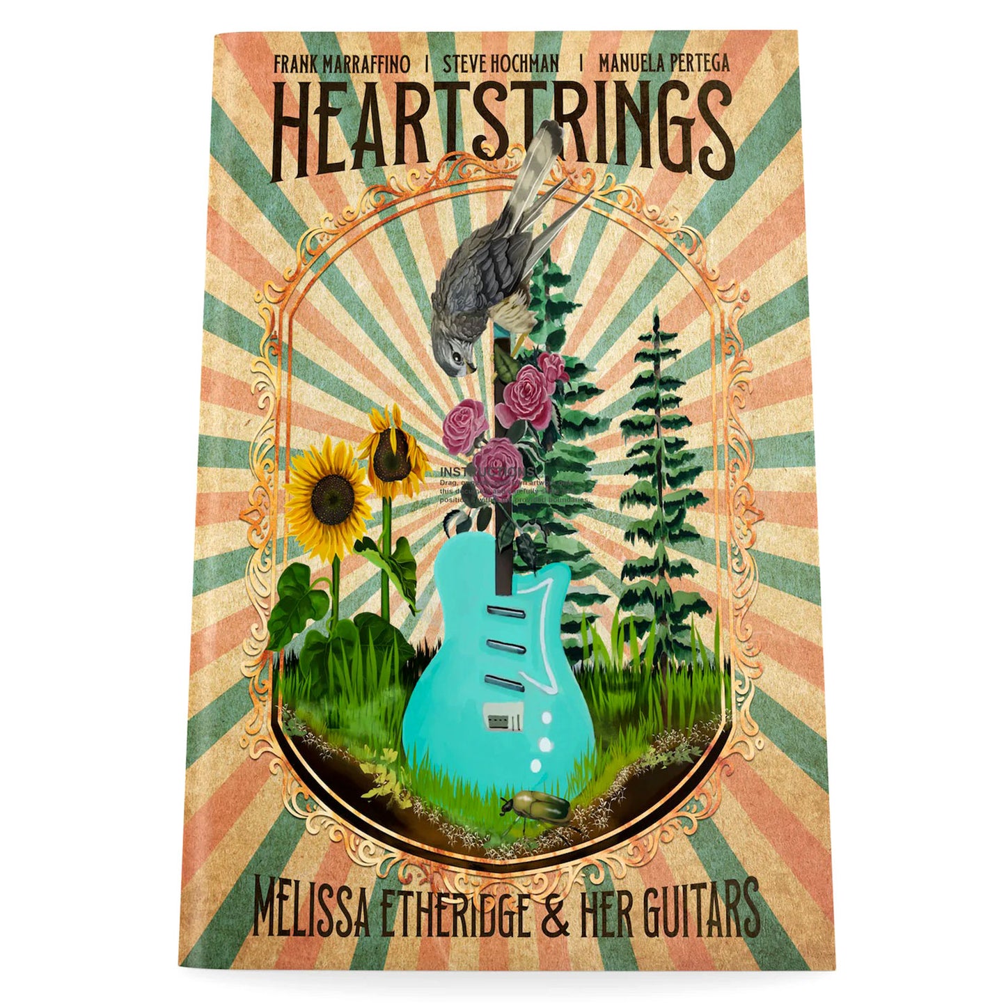 Heartstrings: Melissa Etheridge & Her Guitars Hardcover Comic Book Front