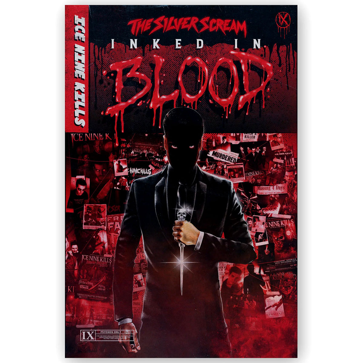 Ice Nine Kills: Inked in Blood Graphic Novel Comic Book Front