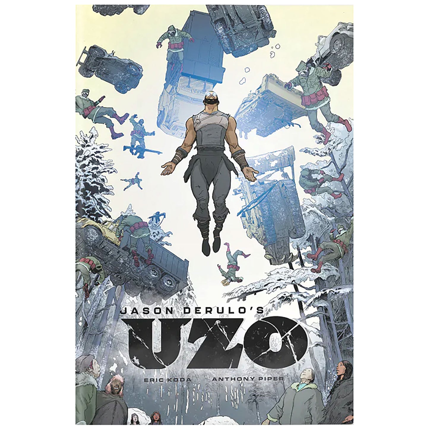 Jason Derulo's UZO Comic Book Front