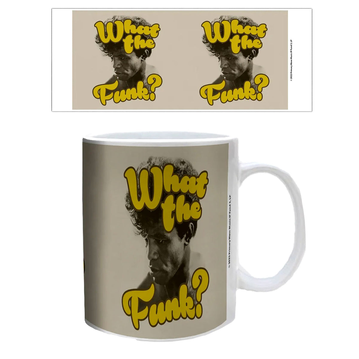 James Brown What the Funk Coffee Mug Front