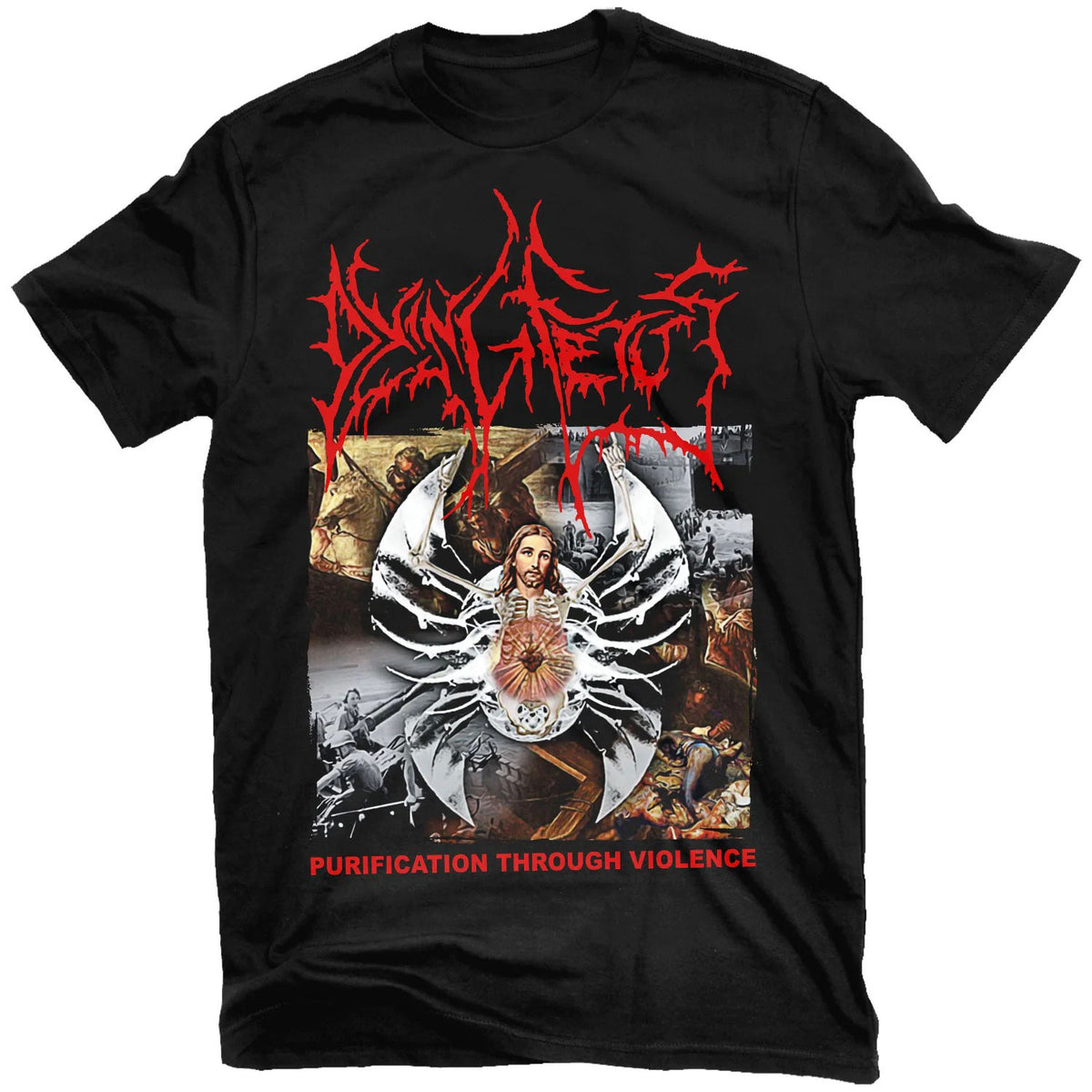 Dying Fetus Purification Through Violence T-shirt Front