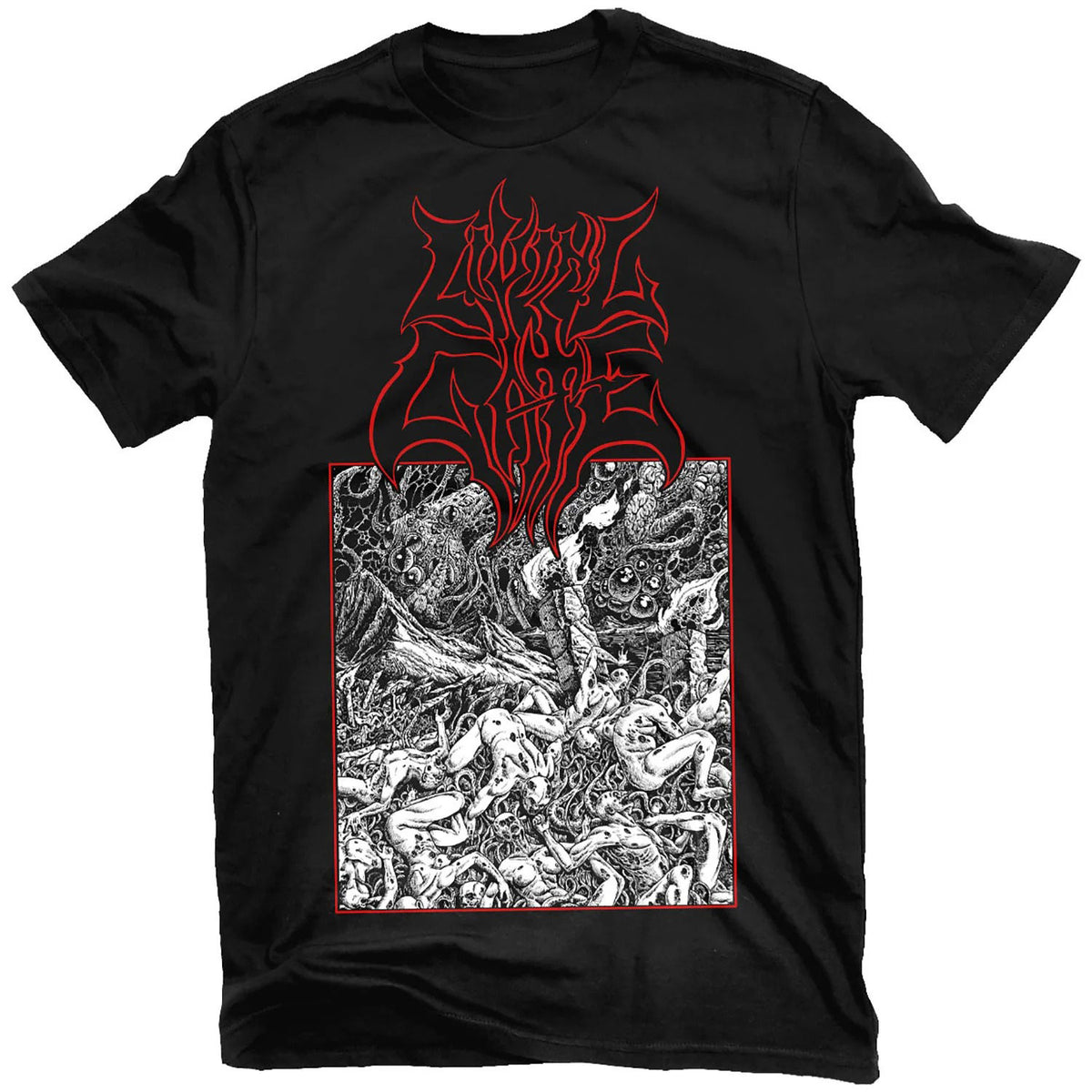 Living Gate Deathlust T-shirt Front