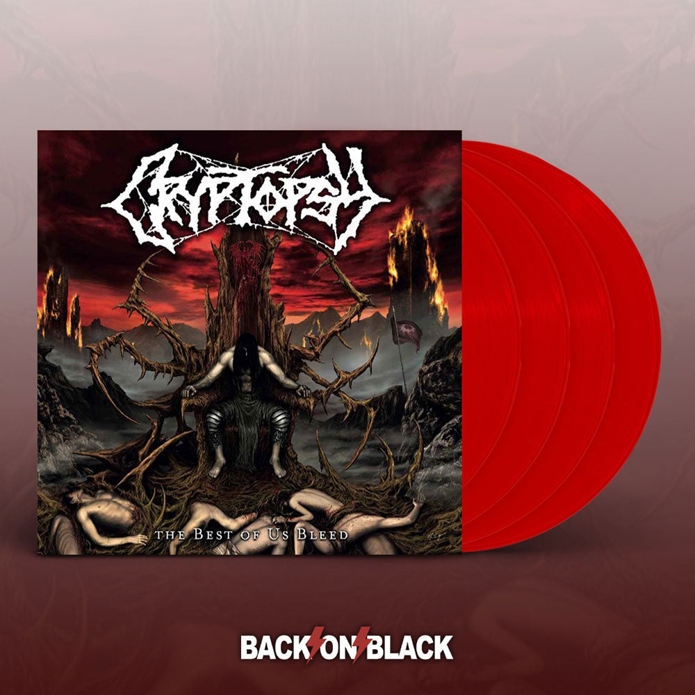Cryptopsy The Best Of Us Bleed Vinyl - 4 LP Box Set Vinyl Front