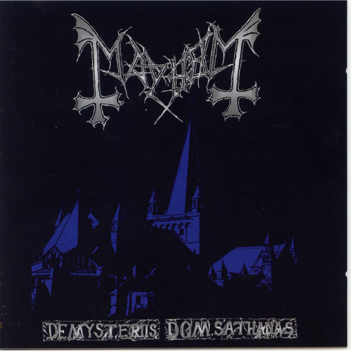 Mayhem De Mysteriis Dom Sathanas Compact Disc CD Front