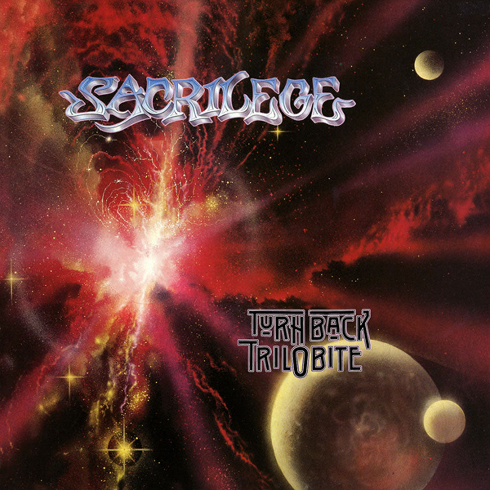 Sacrilege Turn Back Trilobite Compact Disc CD Front