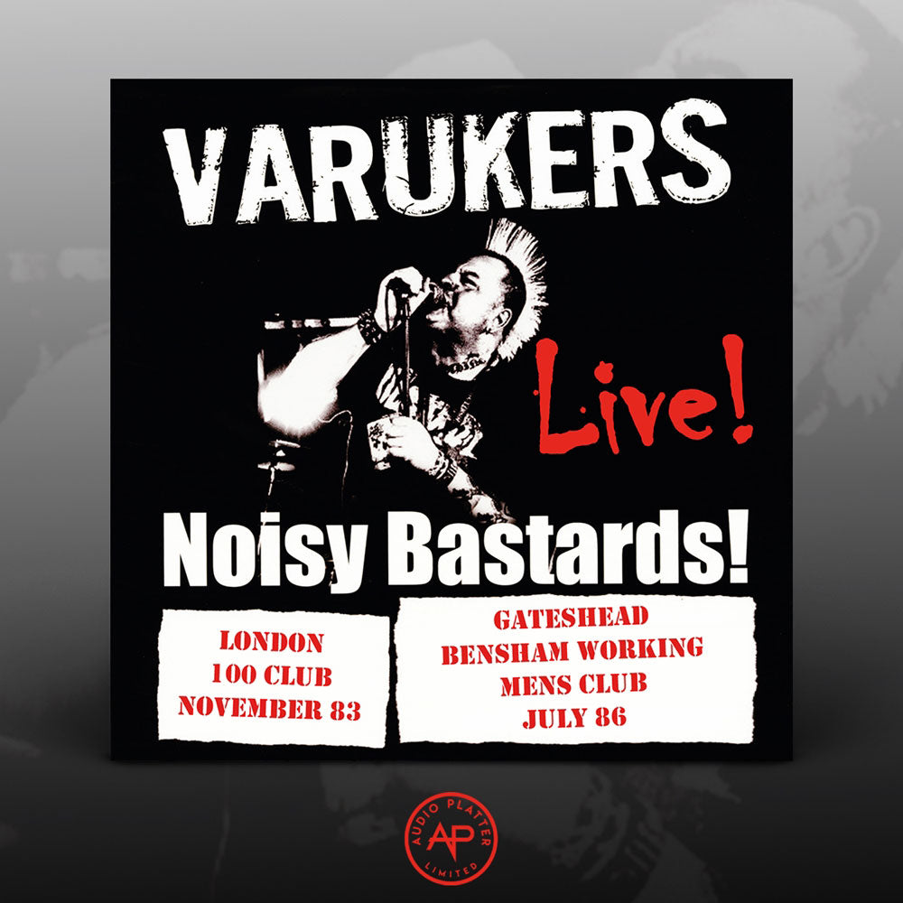 Varukers Noisy Bastards Compact Disc CD Front