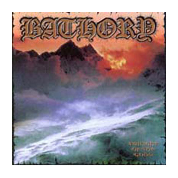 Bathory Twilight Of The Gods Compact Disc CD Front