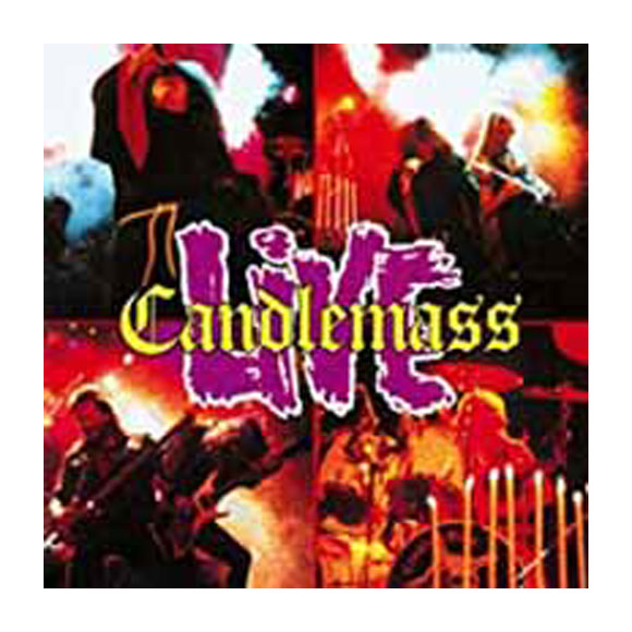 Candlemass Live Compact Disc CD Front