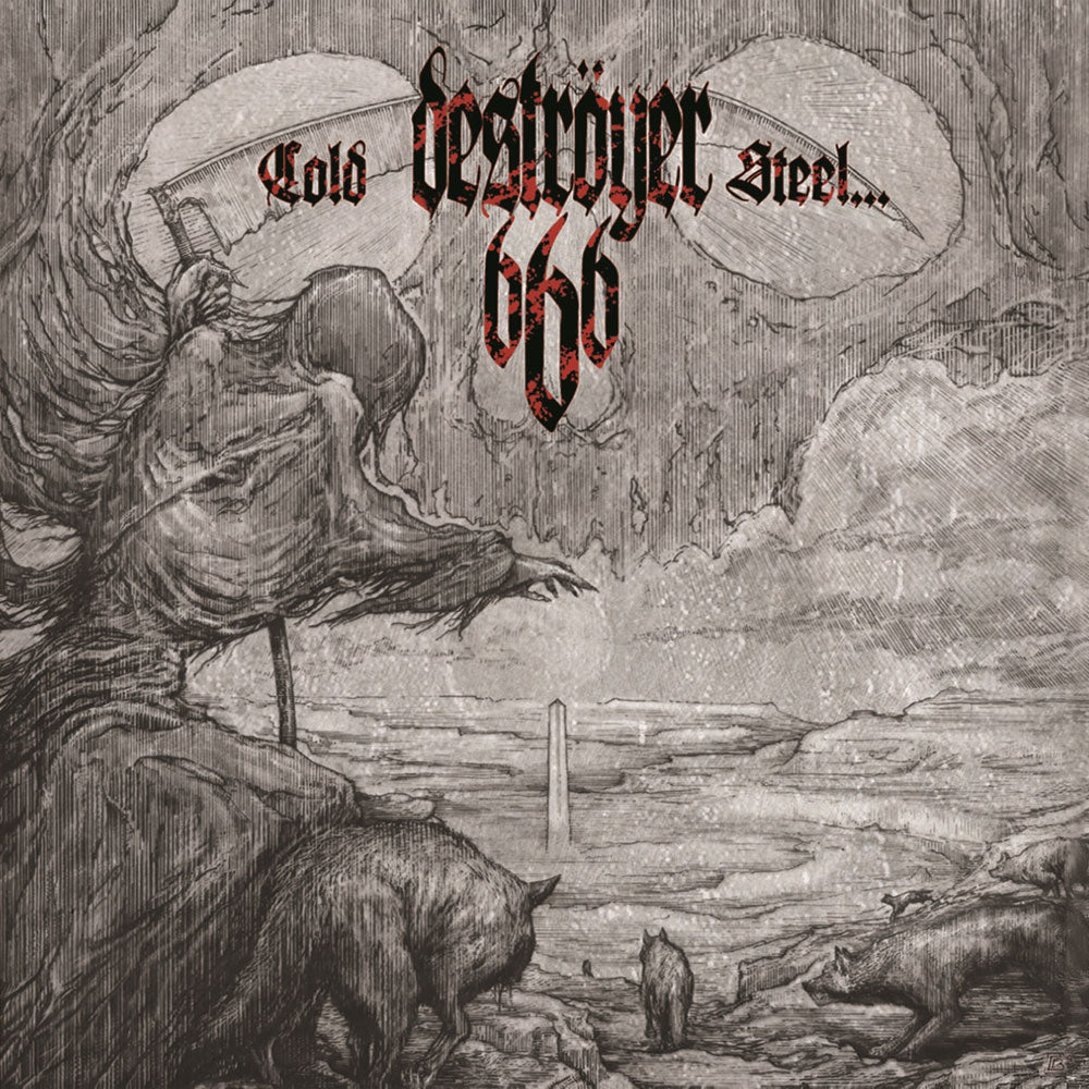 Destroyer 666 Cold Steel....for An Iron Age Compact Disc CD Front