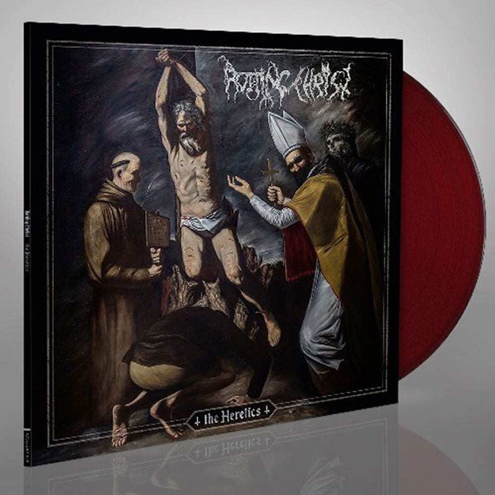 Rotting Christ The Heretics (2021 Edition) (oxblood Vinyl) Vinyl Double Album Vinyl Front