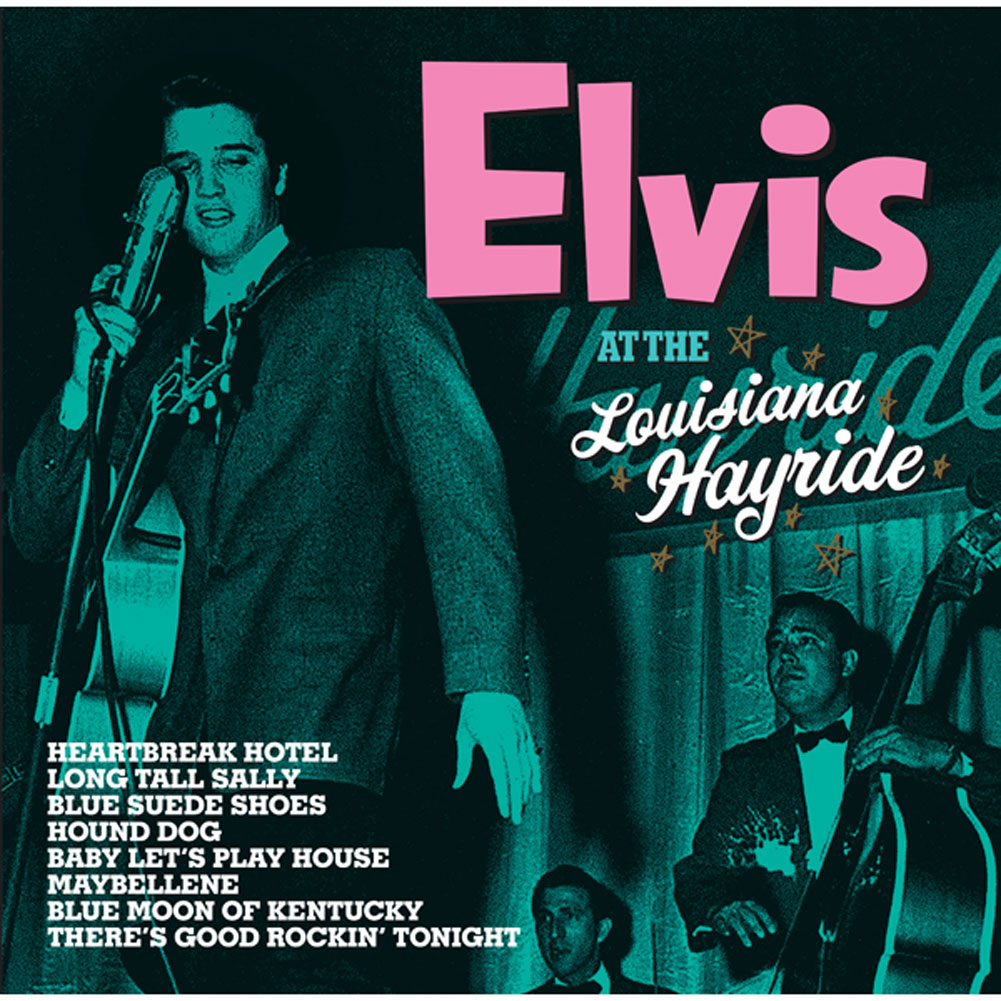 Elvis Presley Hayride Shows Live 1955 (green Vinyl) Vinyl LP Vinyl Front