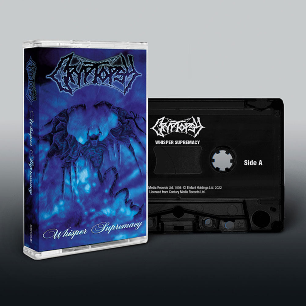 Cryptopsy Whisper Supremacy Music Cassette Cassette Tape Front