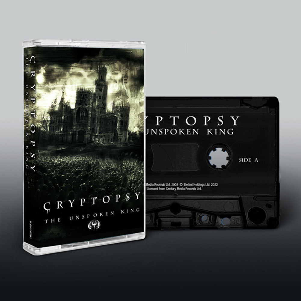 Cryptopsy The Unspoken King Music Cassette Cassette Tape Front
