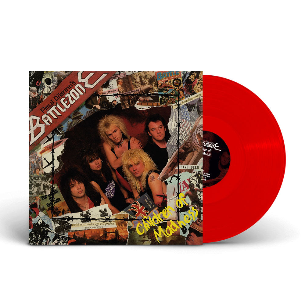 Paul Di'anno Children Of Madness (red Vinyl) Vinyl LP Vinyl Front