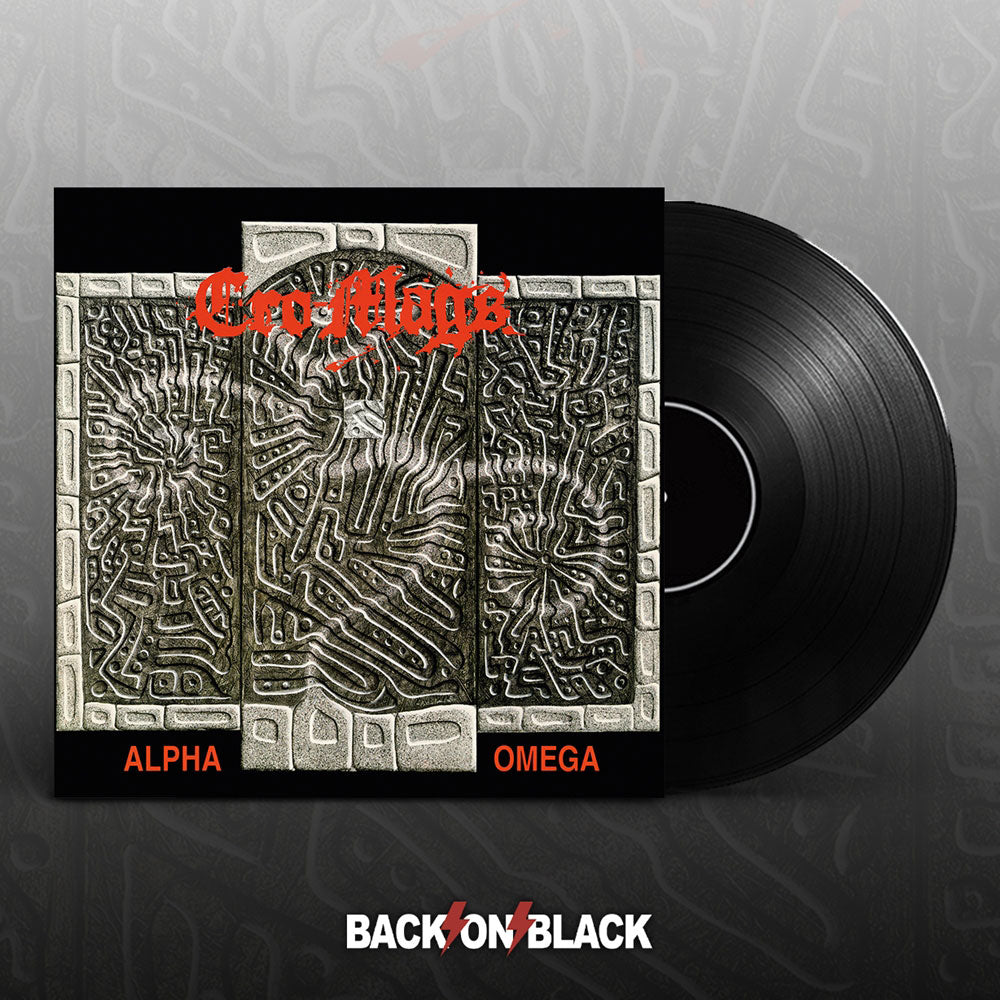 Cro-Mags Alpha Omega Vinyl LP Vinyl Front