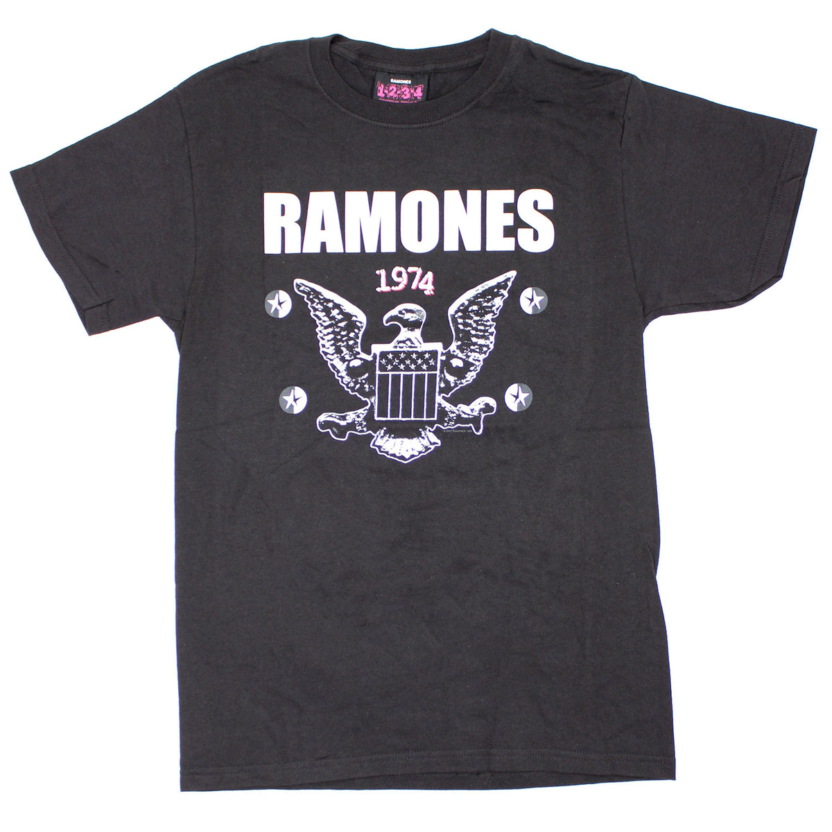 Ramones 1974 Eagle T-shirt Front