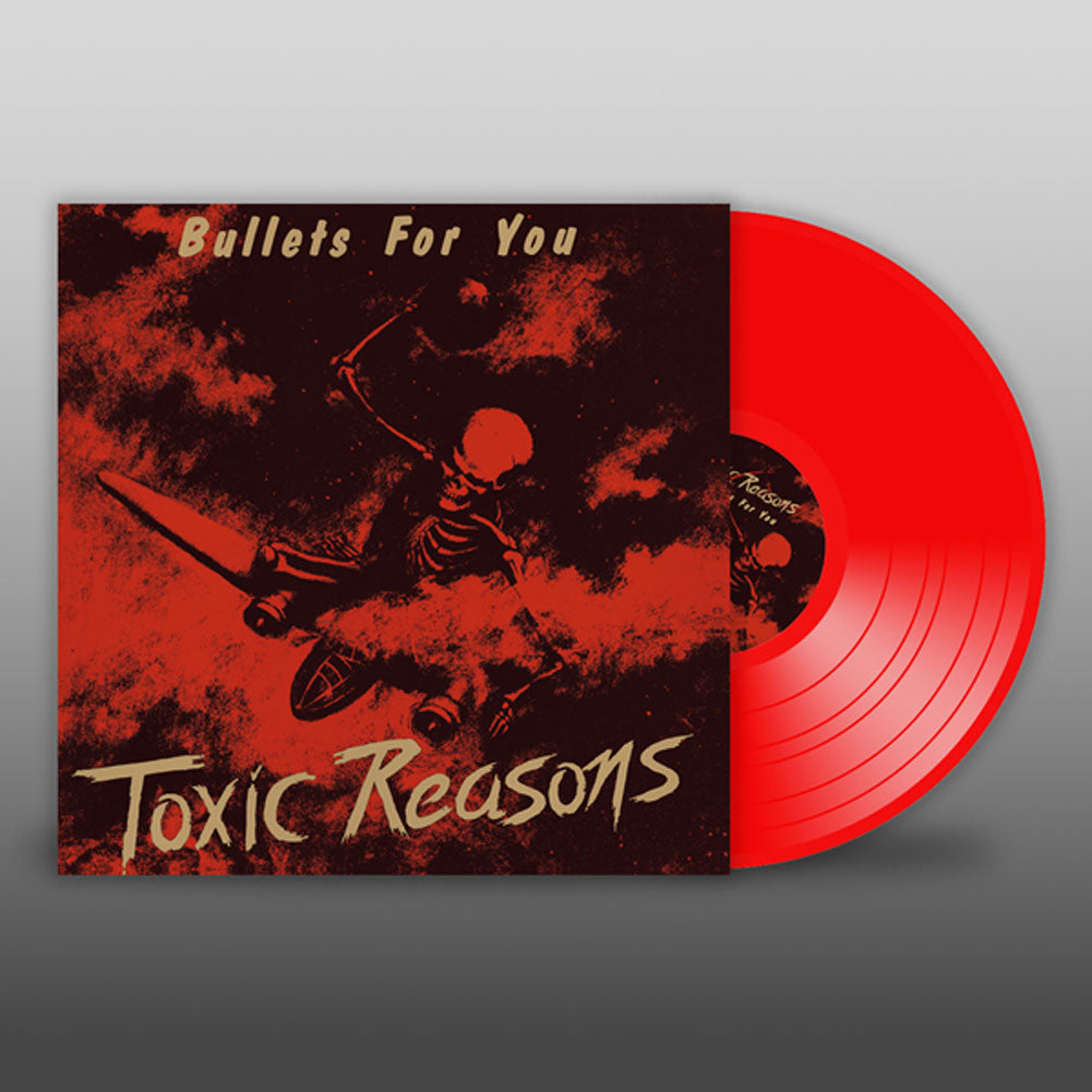 Toxic Reasons Bullets For You (red Vinyl) Vinyl LP Vinyl Front