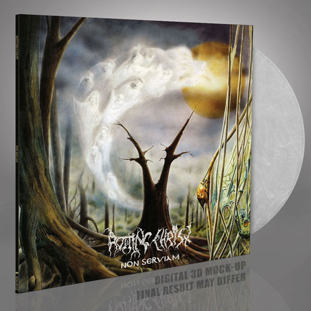 Rotting Christ Non Serviam (clear/white Marble Vinyl) Vinyl LP Vinyl Front