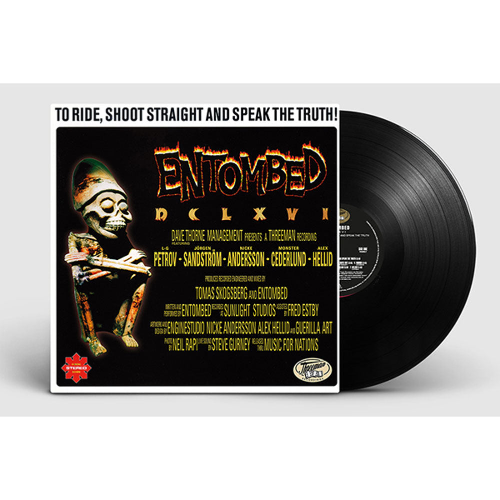 Entombed Dclxvi - To Ride, Shoot Straight And Speak The Truth Vinyl LP Vinyl Front