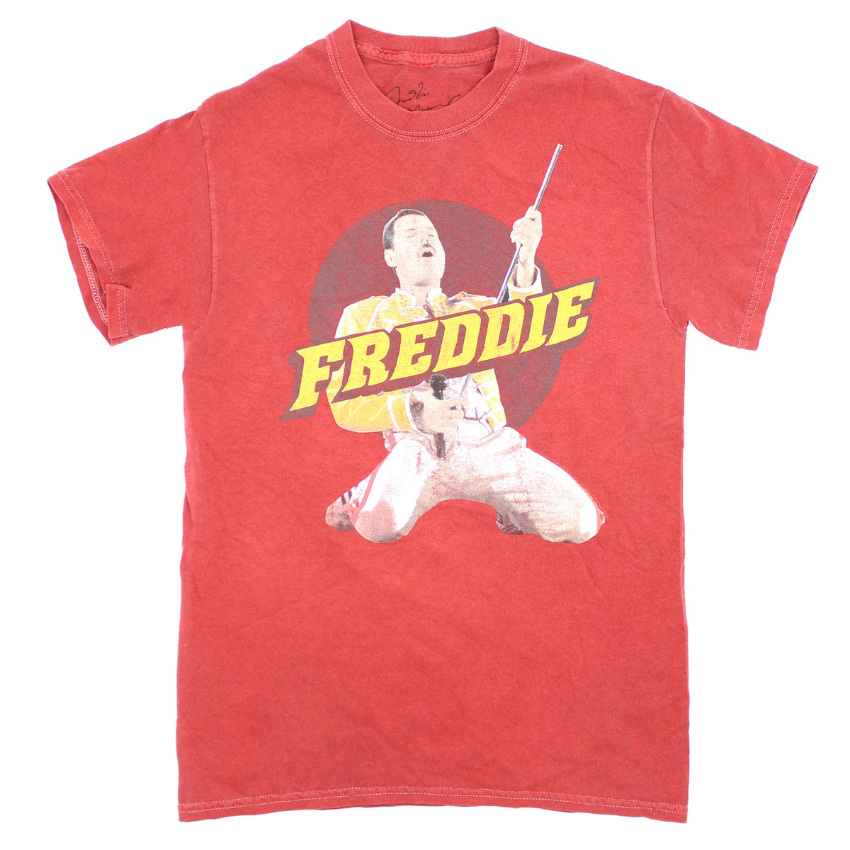 Freddie Mercury Vintage Distressed Freddie Vintage T-shirt Front