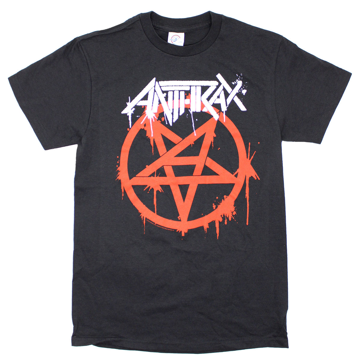 Anthrax Pentathrax Splatter Tee T-shirt Front