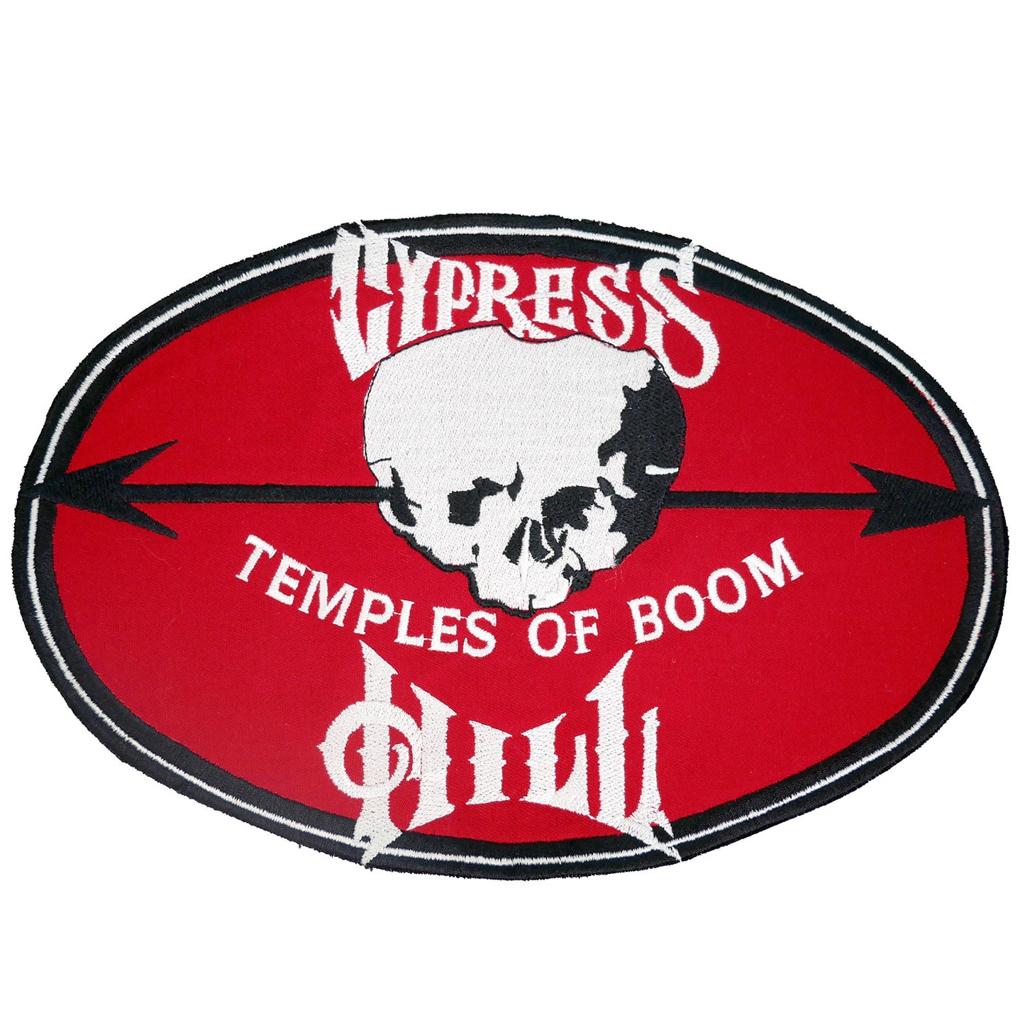 Cypress Hill Temples Jumbo Patch Back Patch Front