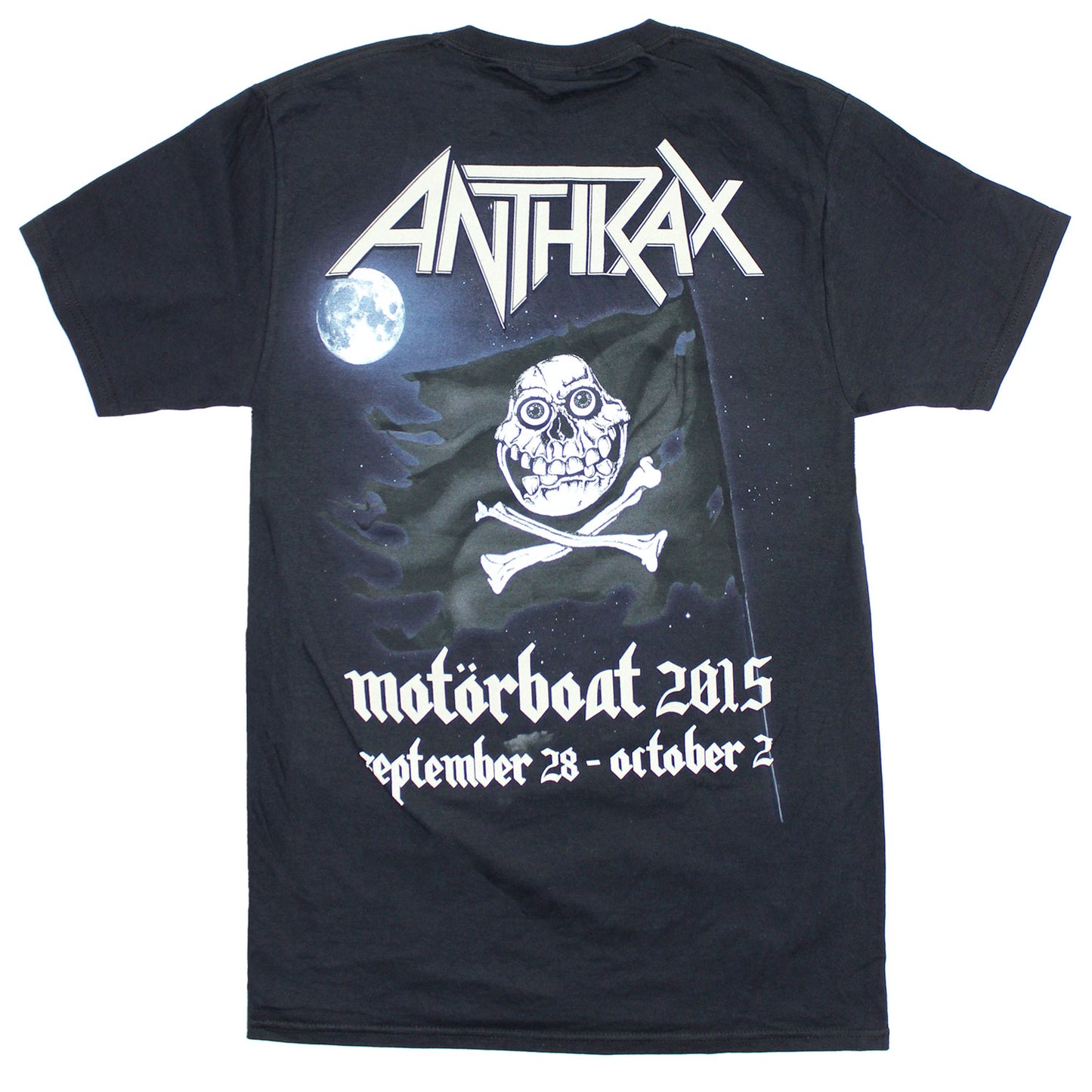 Anthrax Motorboat 2015 September 28 - October 2 T-shirt