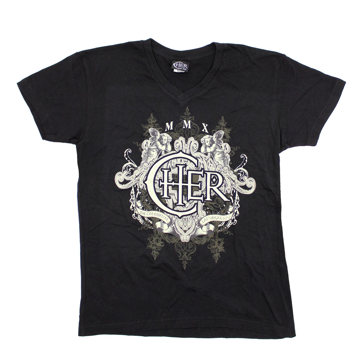 The Colosseum Las Vegas, NV MMX (V-Neck Collar) T-shirt