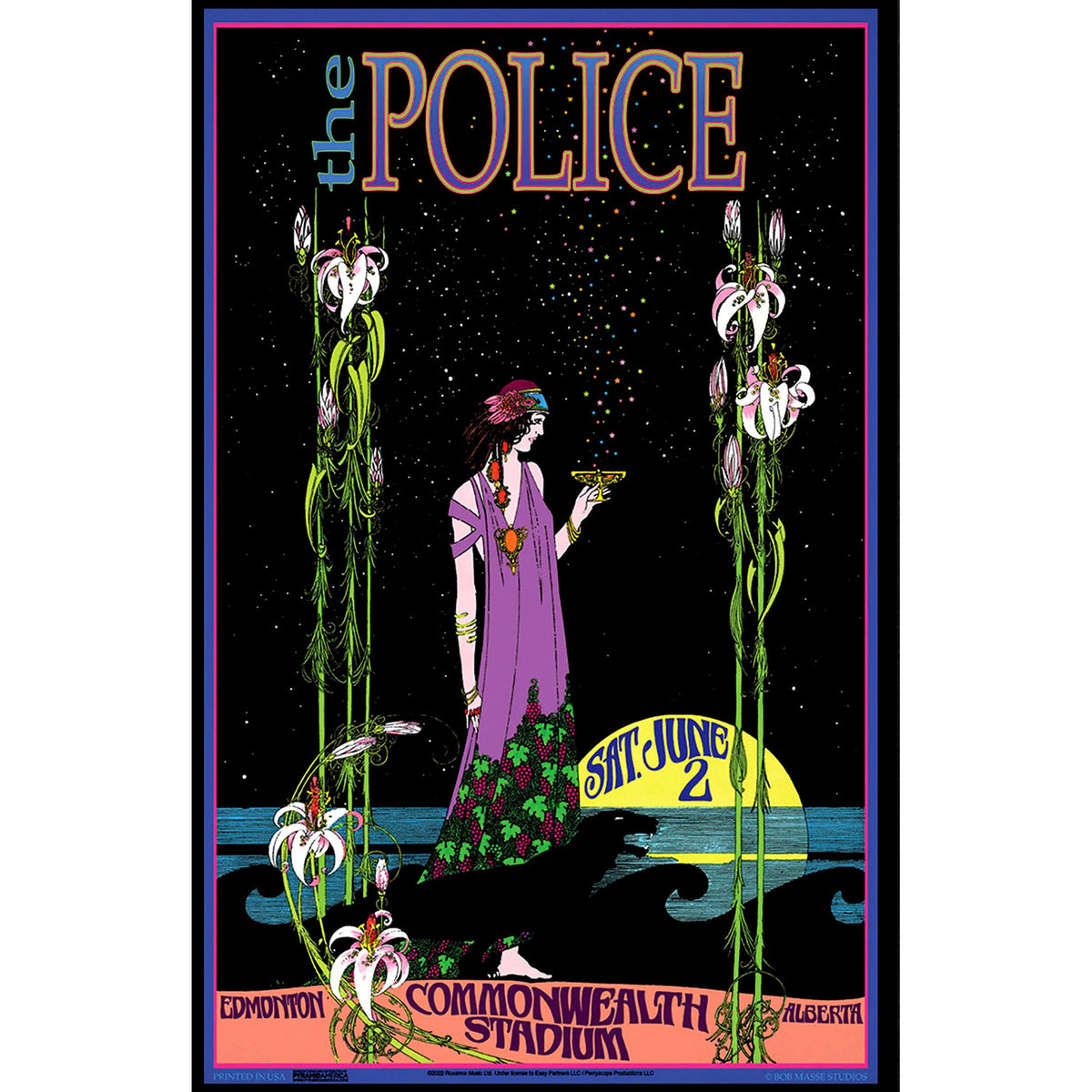 Police Masse Poster Framed Wall Art Front