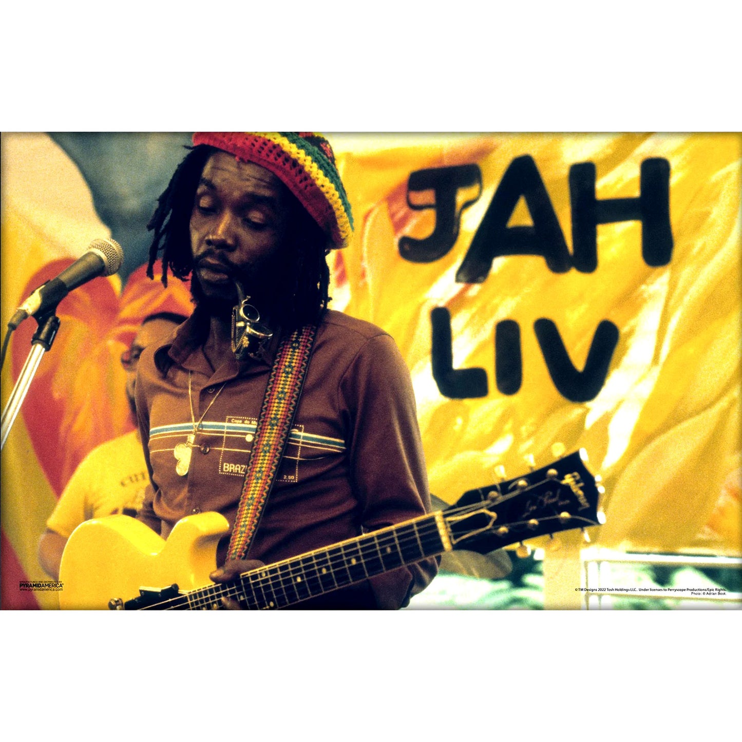 Peter Tosh Jah Liv Framed Wall Art Front