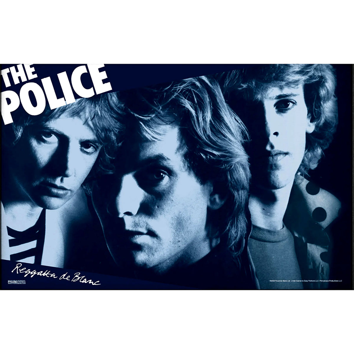 Police Reggatta de Blanc Framed Wall Art Front