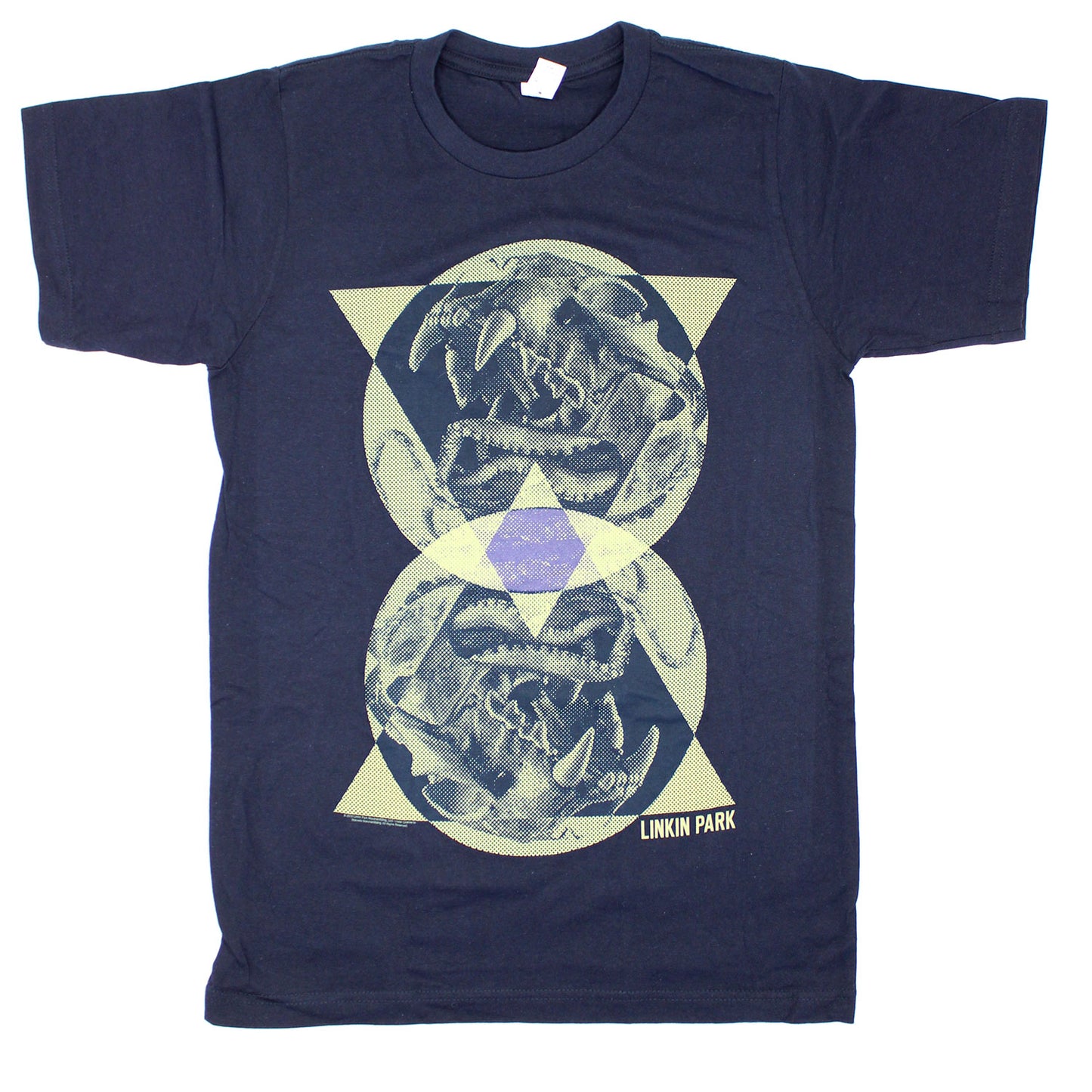 Linkin Park Stacked Animal Skulls T-shirt Front