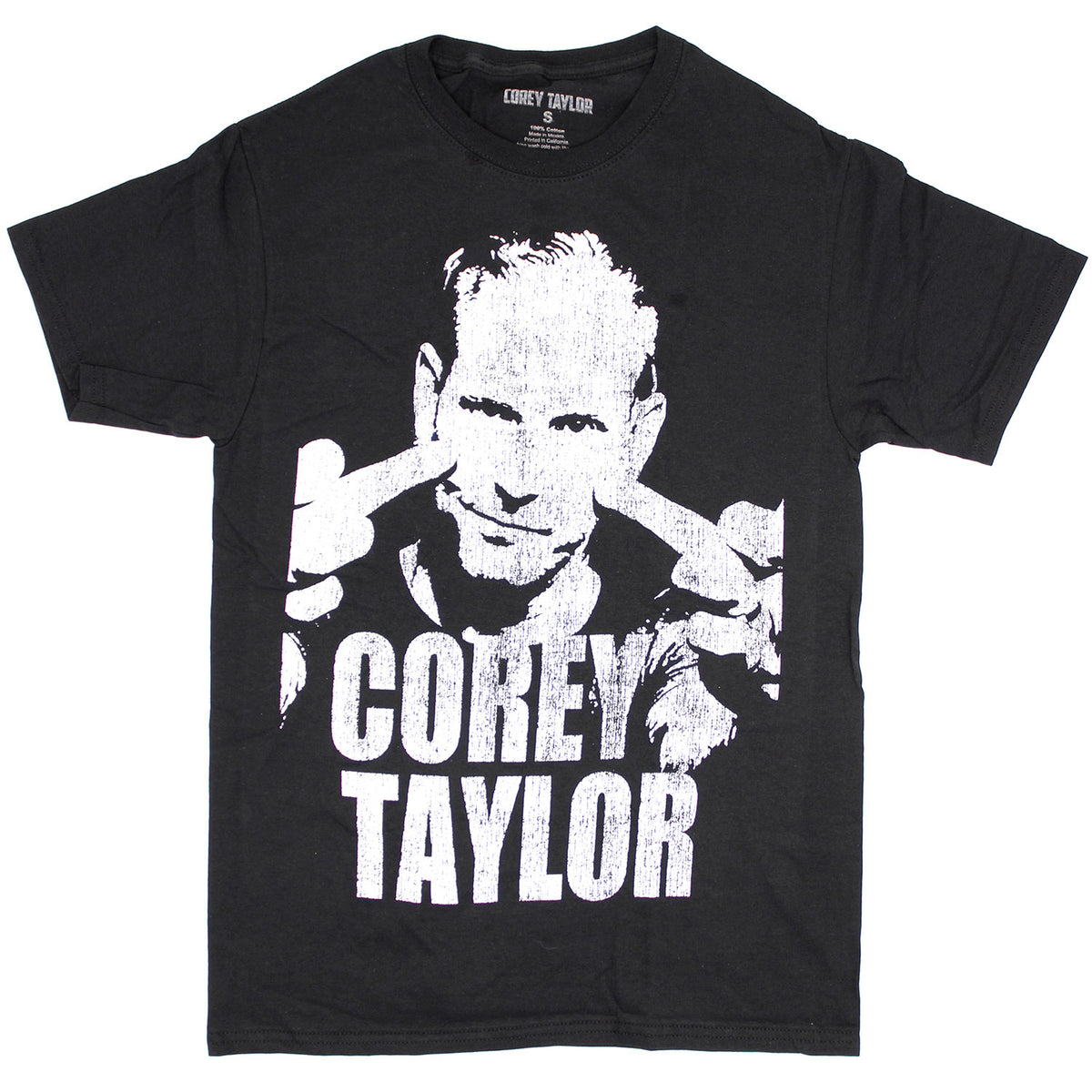 Corey Taylor Middle Finger T-shirt Front