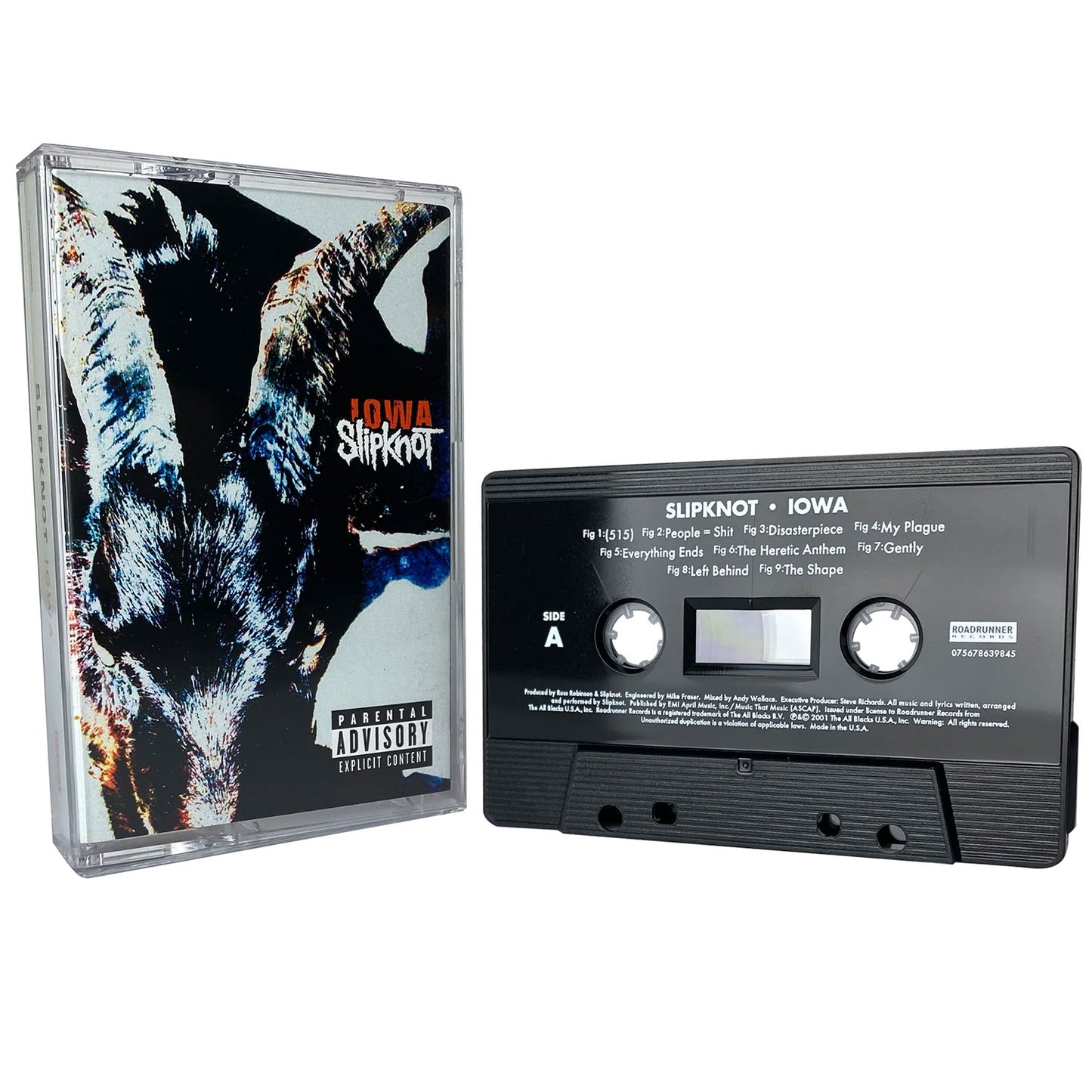 Slipknot Iowa (Black) Cassette Tape