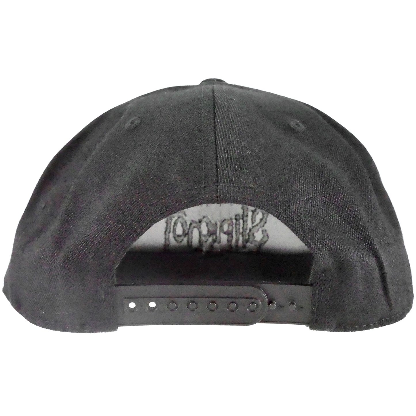 Slipknot Text Logo Snapback Hat Baseball Cap Back
